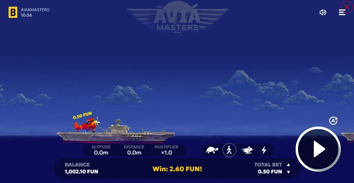 Plane Game Stake kiezen